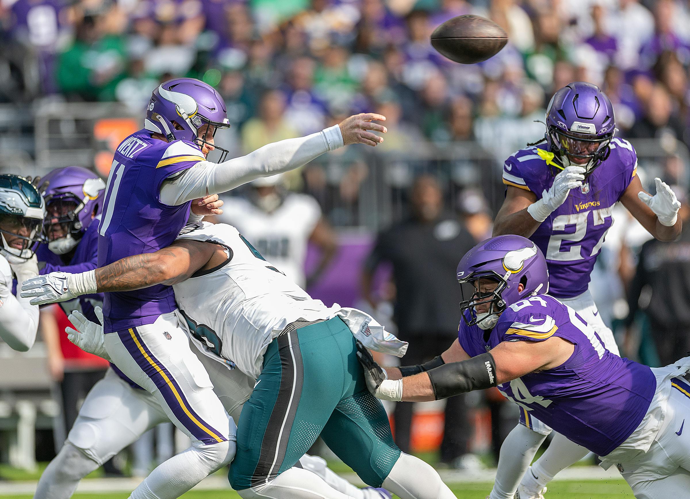 MN Vikings lament errors in 28-22 loss to the Eagles MN Vikings lament errors in 28-22 loss to the Eagles